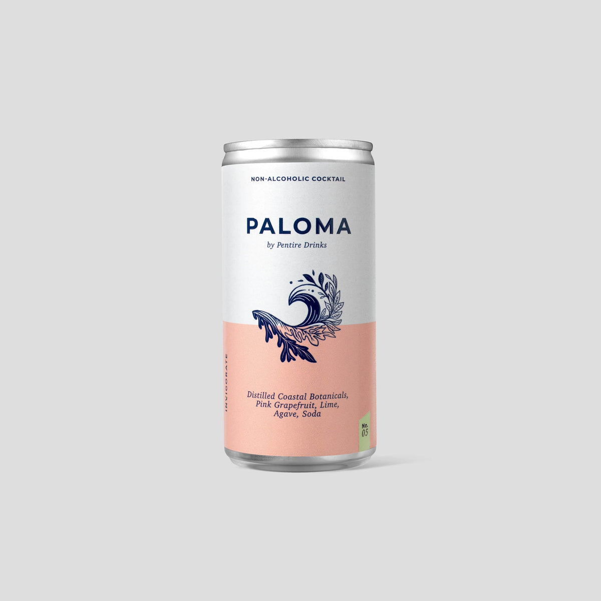Discover the Pentire Paloma, an alcohol-free Paloma cocktail with coastal botanicals, grapefruit, lime, perfect for a flavorful, guilt-free indulgence.