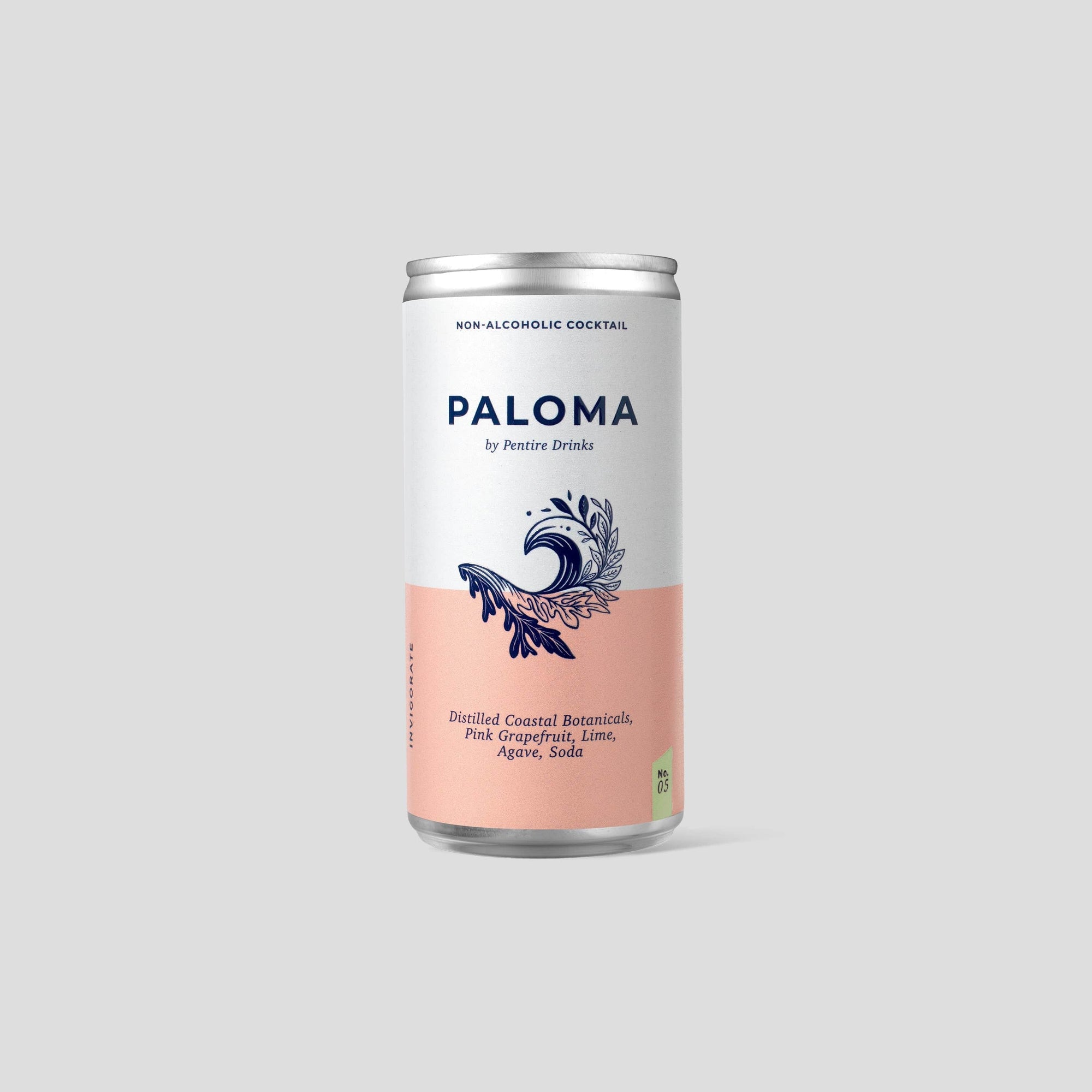 Discover the Pentire Paloma, an alcohol-free Paloma cocktail with coastal botanicals, grapefruit, lime, perfect for a flavorful, guilt-free indulgence.