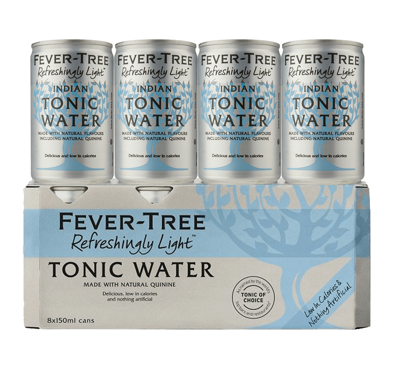 Experience premium refreshment with Fever-Tree Light Tonic Water 8 pack. Enjoy a crisp taste with natural quinine and botanicals, perfect with spirits.