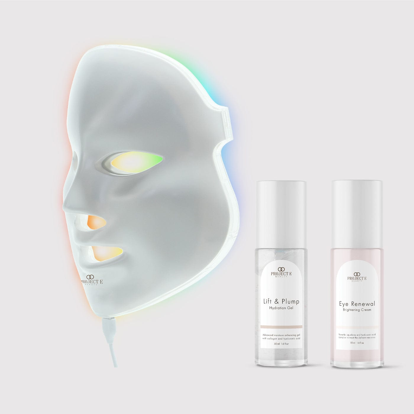 Shop LightAura LED Face Mask at Reverie Luxe. Advanced red & blue light therapy for glowing, youthful skin. Clinically proven results, shop now.
