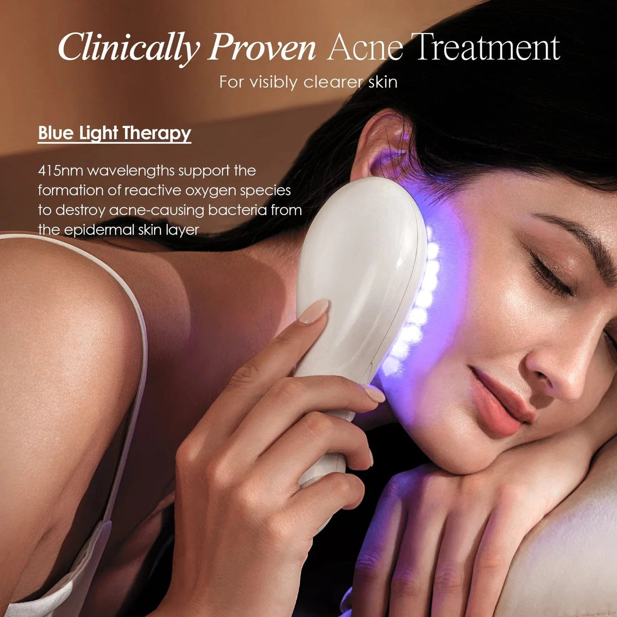 Explore LumaGlow Blue, the Anti-Acne LED Therapy Wand, for professional results at home. Achieve clear skin effortlessly. Buy in the UK now for healthy radiance.