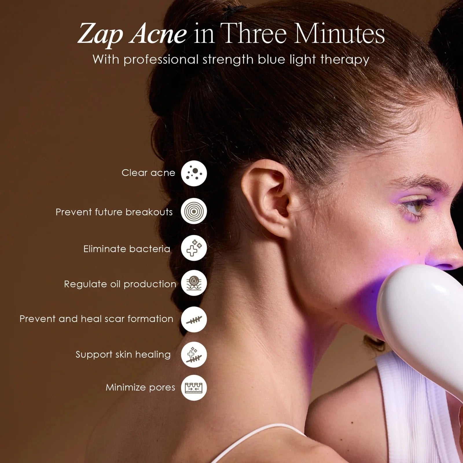 Explore LumaGlow Blue, the Anti-Acne LED Therapy Wand, for professional results at home. Achieve clear skin effortlessly. Buy in the UK now for healthy radiance.