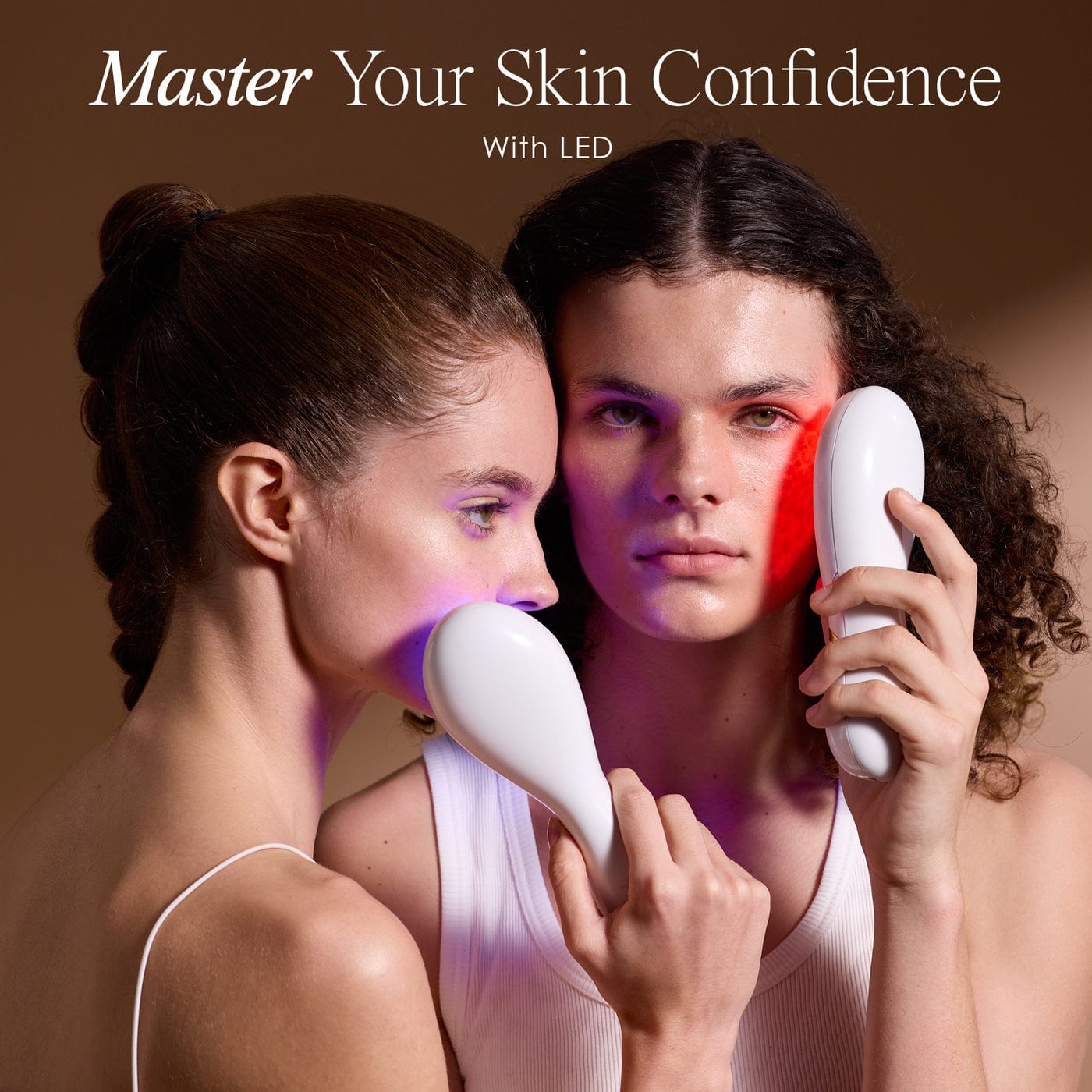 Shop LumaGlow Red & Blue LED Wand for clinical-grade red and blue light therapy at home. Smooth wrinkles, calm acne, boost collagen fast.