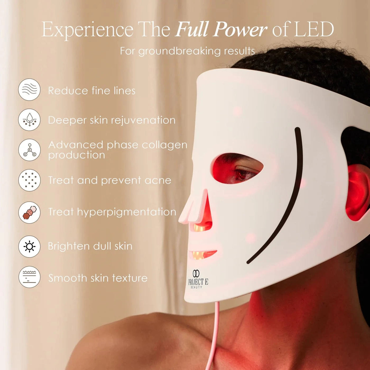 Shop LumaLux Face Pro LED Light Therapy Mask for anti-aging & acne care. Boost collagen, clear skin & glow naturally. Free UK shipping. Order now!
