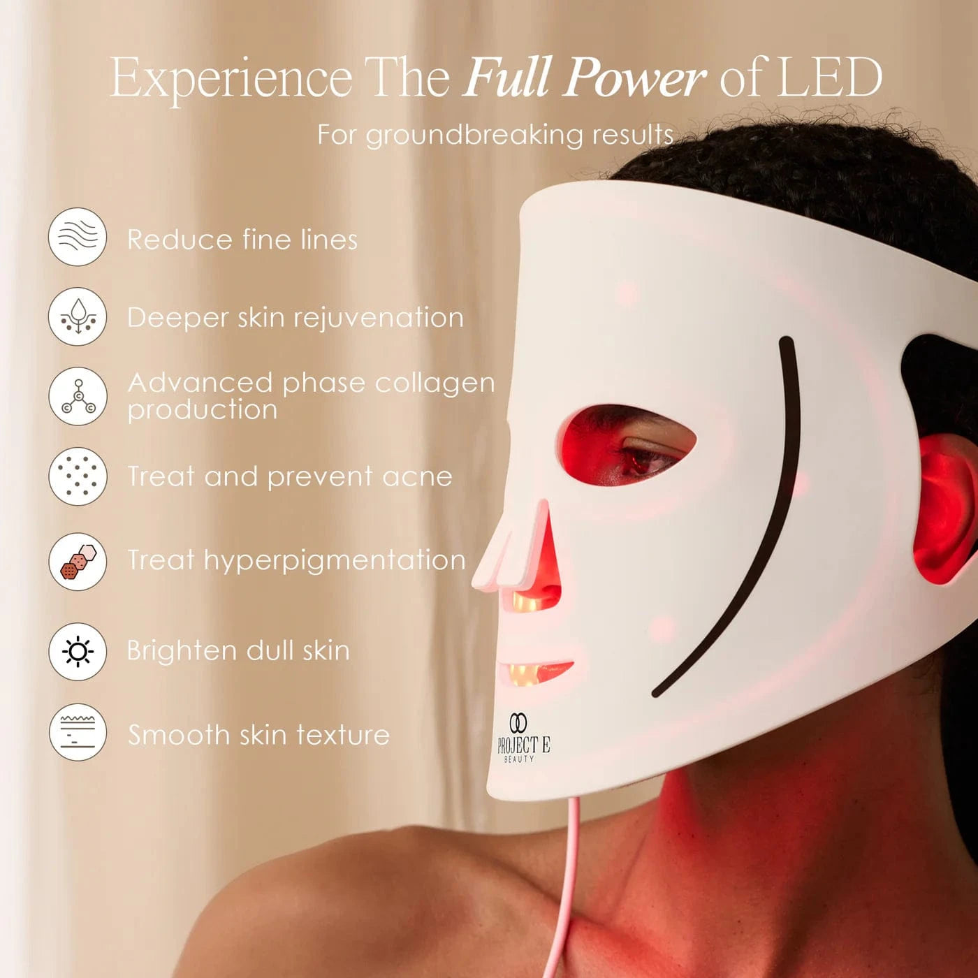 Shop LumaLux Face Pro LED Light Therapy Mask for anti-aging & acne care. Boost collagen, clear skin & glow naturally. Free UK shipping. Order now!
