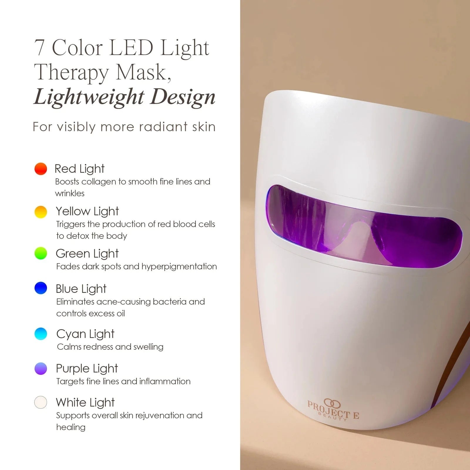 Transform your skin with Lumamask 7 LED Light Therapy Face Mask. Clinically proven light wavelengths target acne, wrinkles & dullness for radiant skin at home.