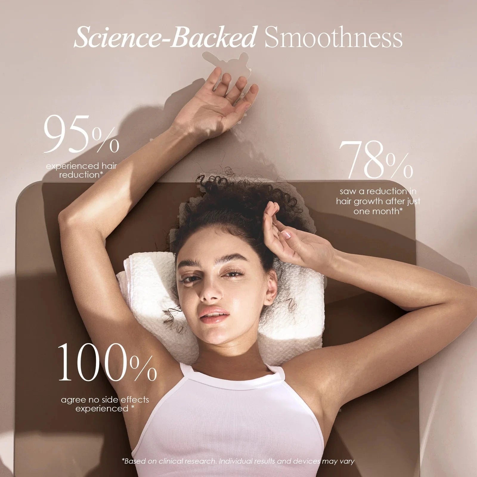 Shop SmoothPro+ IPL Hair Removal Device at Reverie Luxe. Achieve silky-smooth, hair-free skin with safe, painless, and long-lasting IPL technology at home.