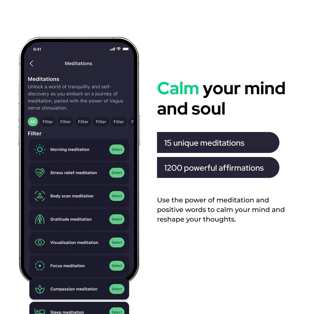 Optimize your wellness with Pulsetto Premium Subscription. Enjoy 12-month access to advanced features enhancing your health journey seamlessly.