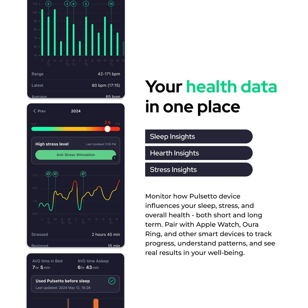 Optimize your wellness with Pulsetto Premium Subscription. Enjoy 12-month access to advanced features enhancing your health journey seamlessly.