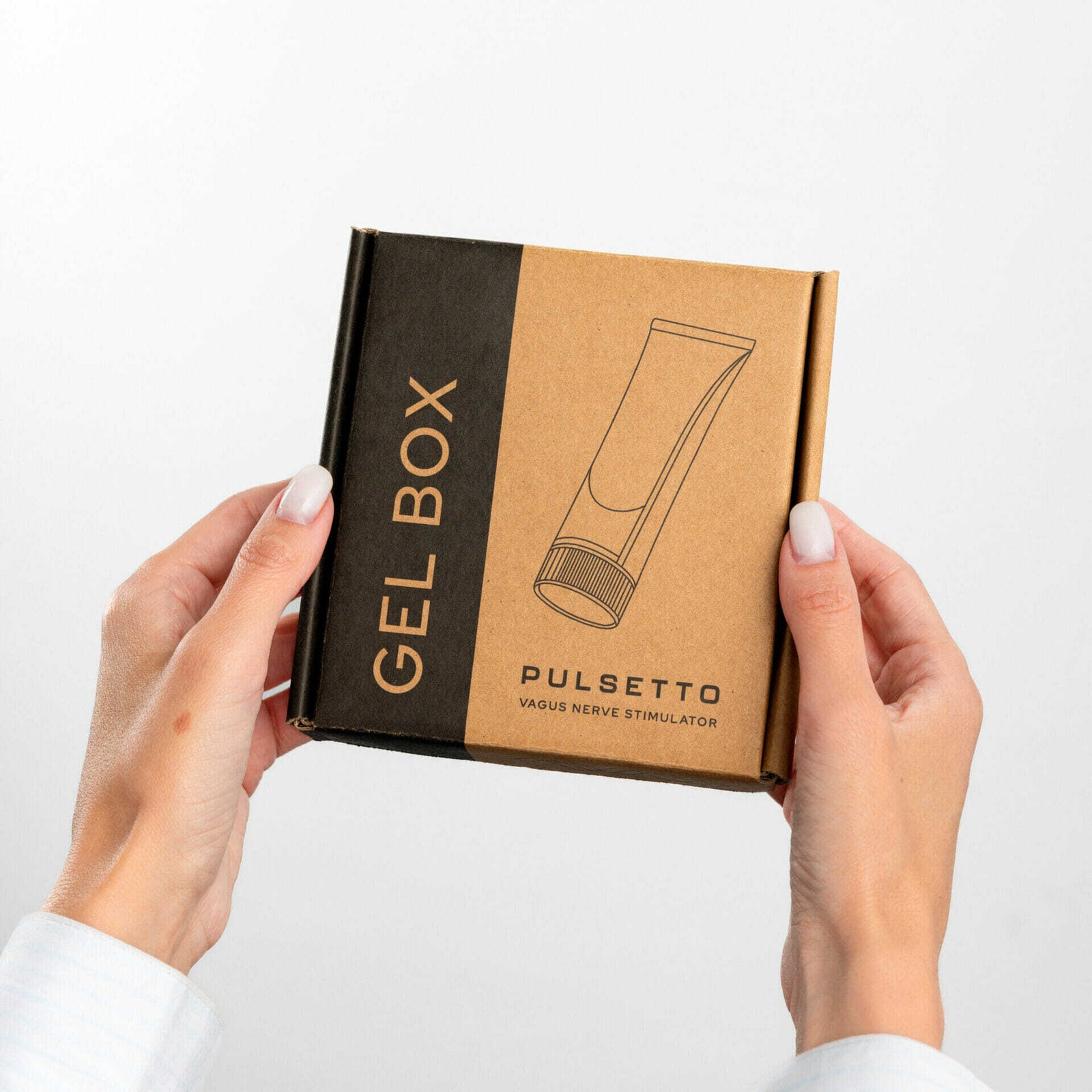 Pulsetto Conductive Gel Box ensures easy sessions with premium gel, enhancing comfort and efficiency. Effortlessly improve with consistent use.