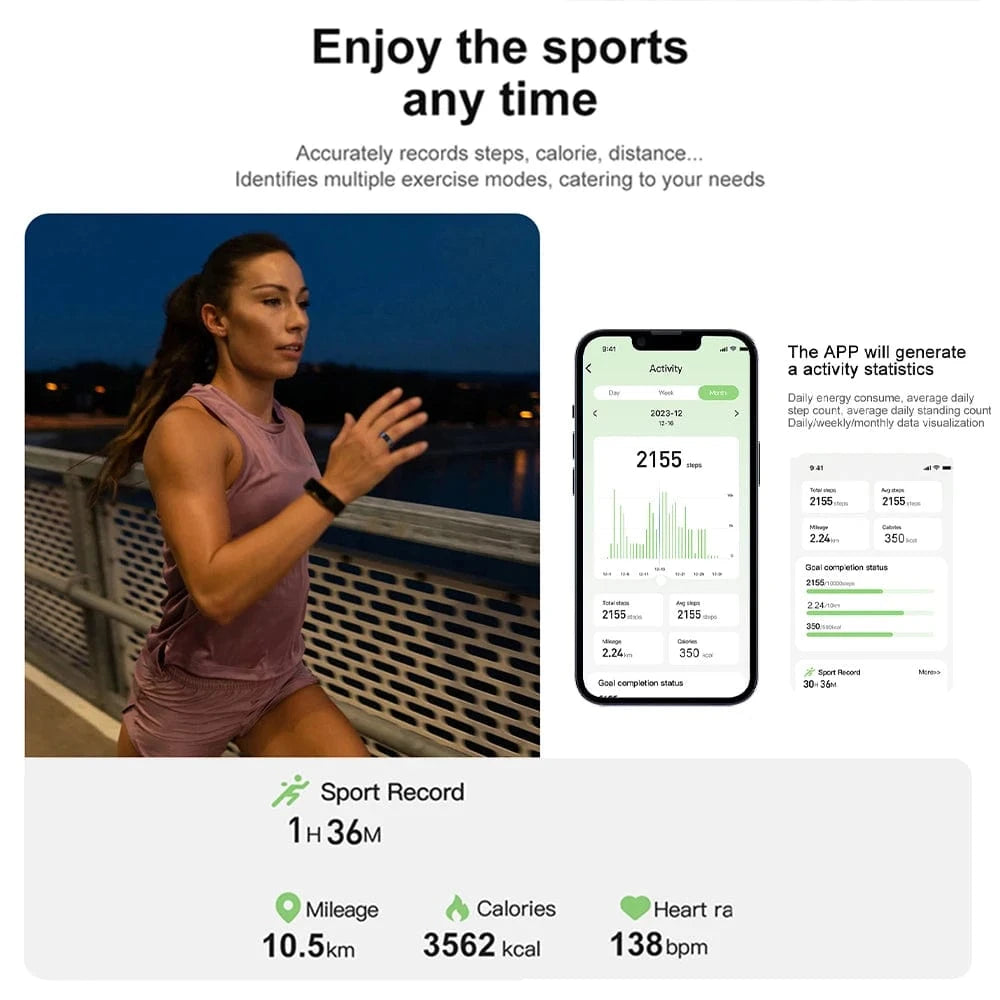 Smart Ring – Health & Fitness Hub Smart Health Ring / Wearable Fitness Tracker ReverieLuxe Trending reverieluxe-smart-health-ring-wearable-fitness-tracker-smart-ring-health-fitness-hub-1167762859