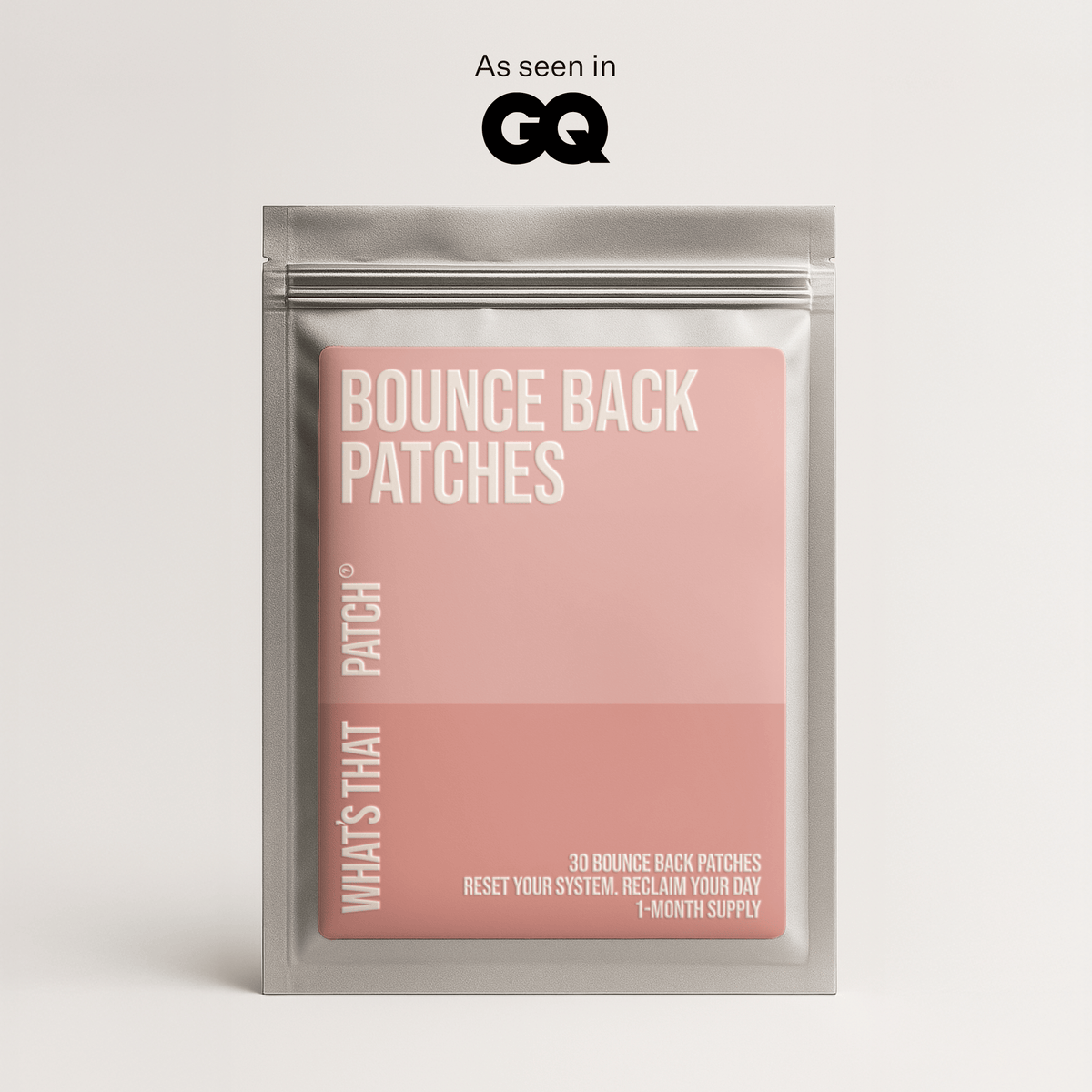 What&#39;s That Patch Patch 1 Month BOUNCE BACK PATCHES