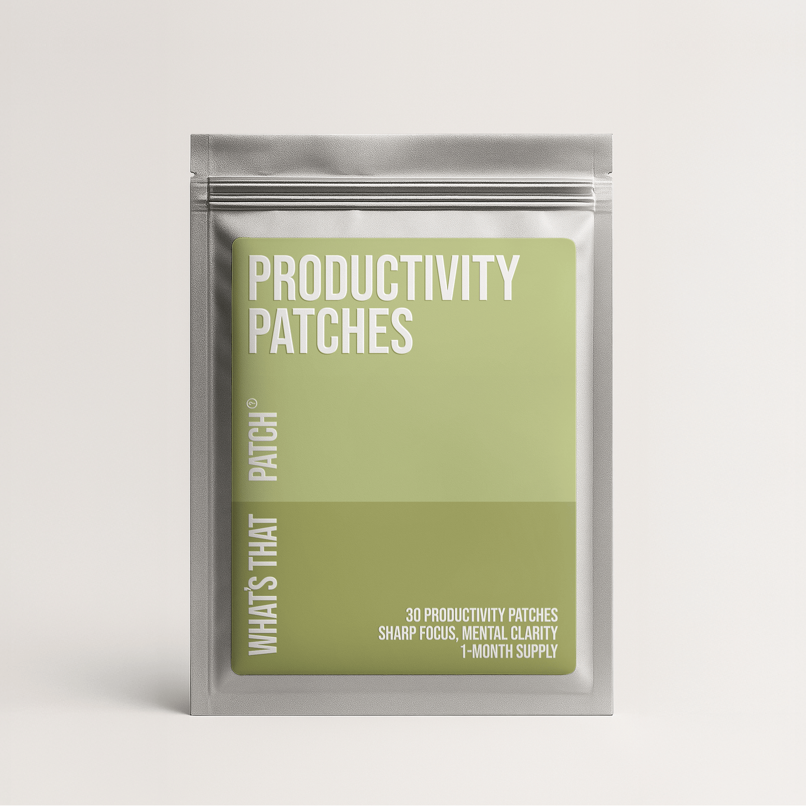 What's That Patch Patch 1 Month PRODUCTIVITY PATCHES