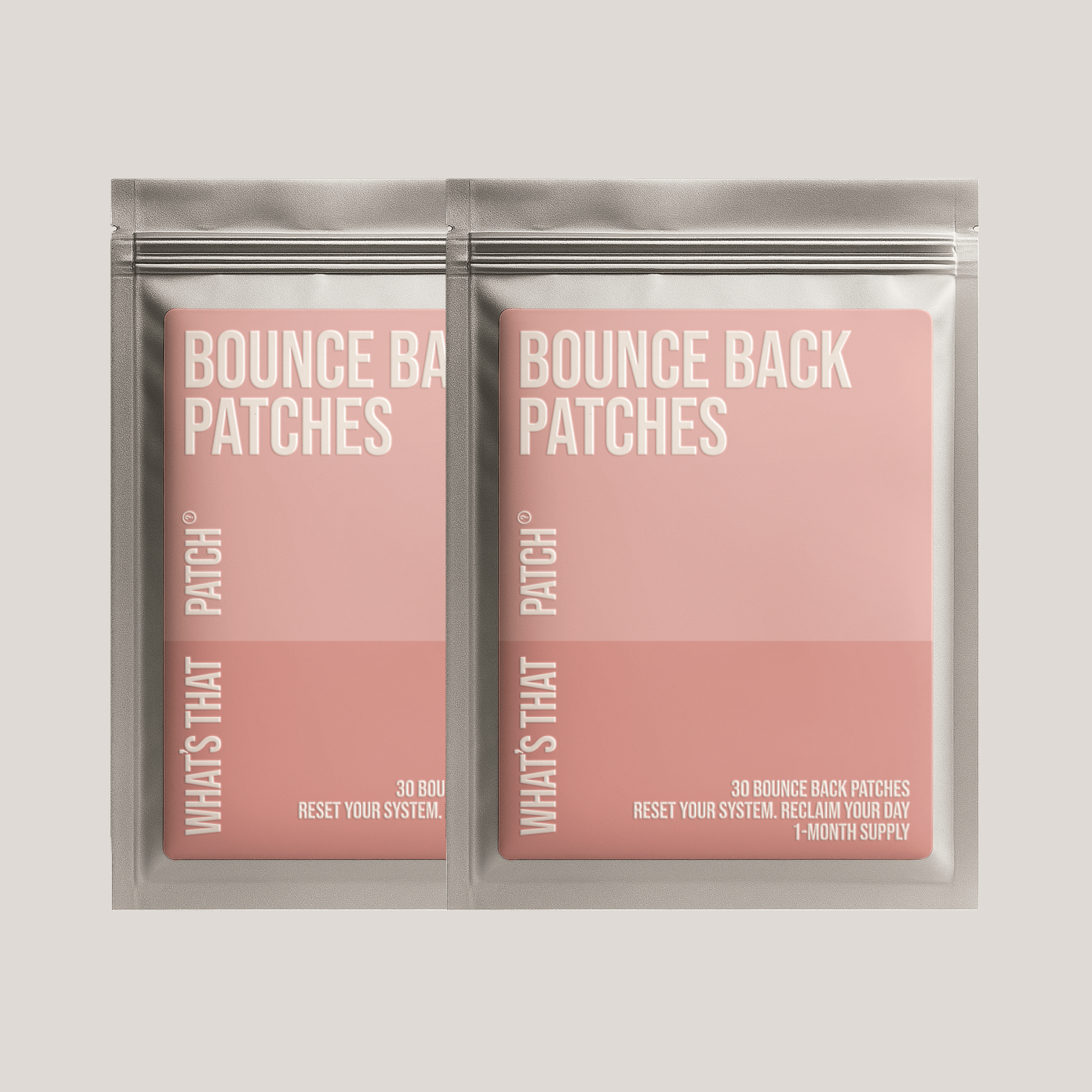 What's That Patch Patch 2 Months BOUNCE BACK PATCHES