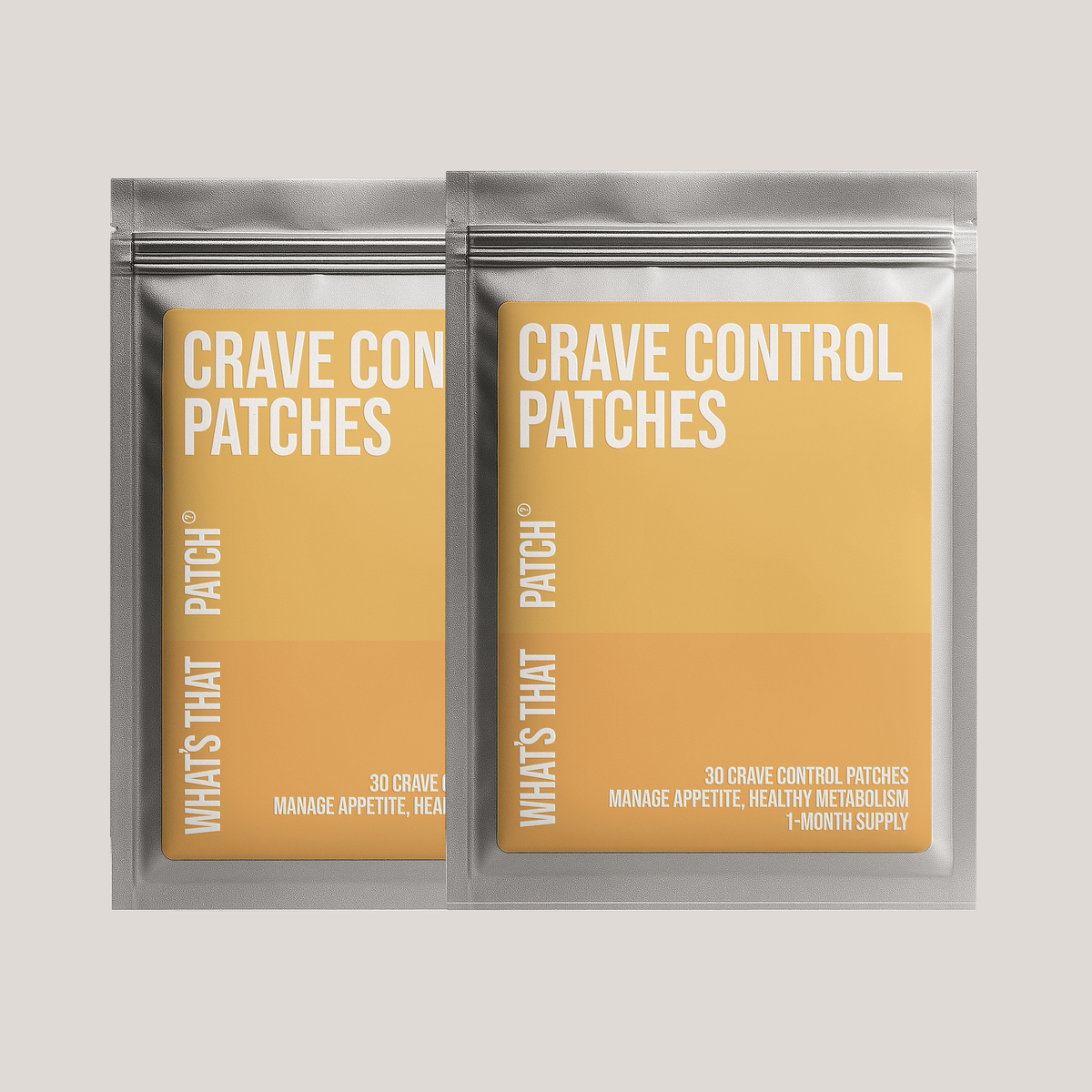 What's That Patch Patch 2 Months CRAVE CONTROL PATCHES