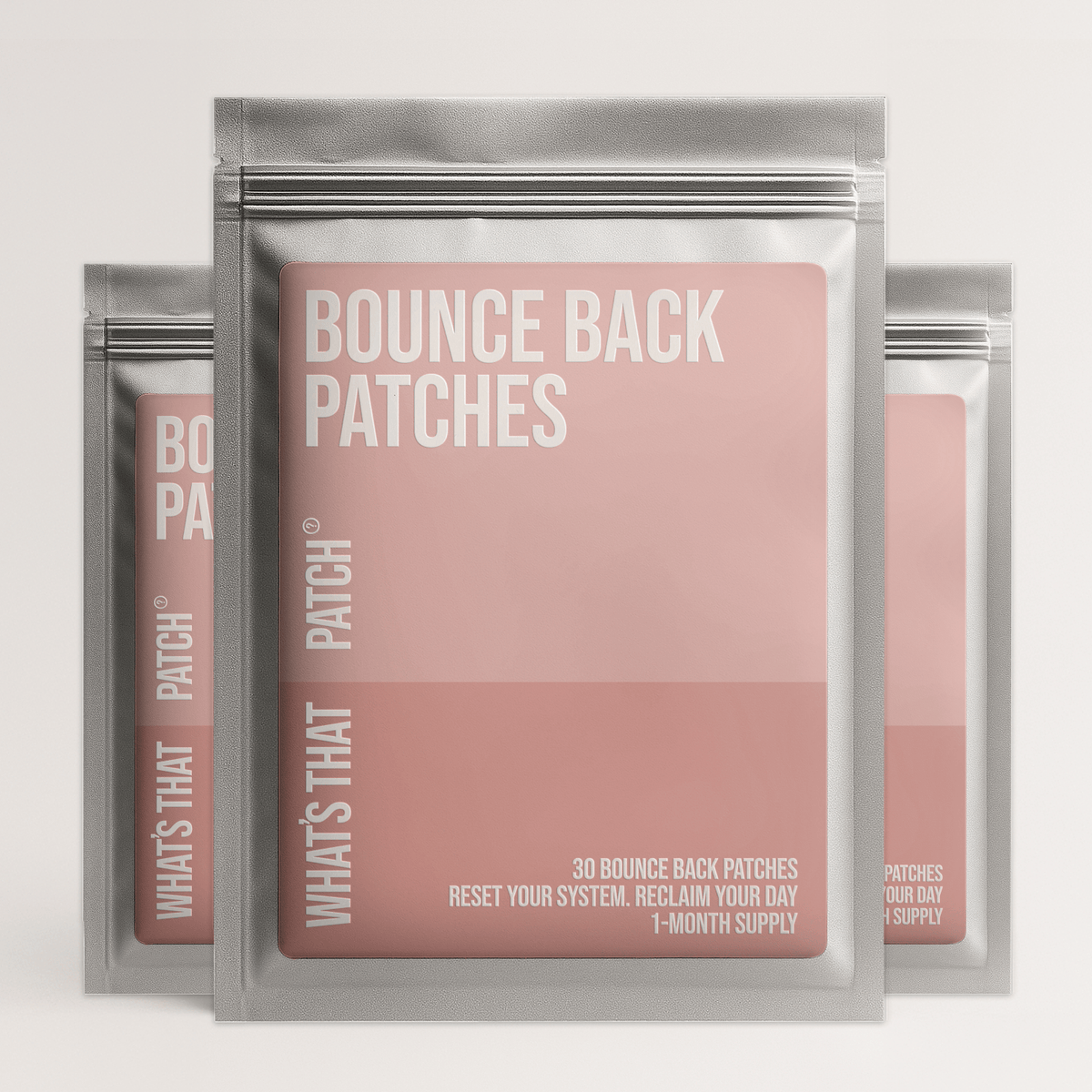 What's That Patch Patch 3 Months BOUNCE BACK PATCHES