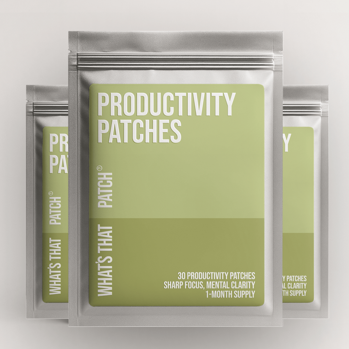 What's That Patch Patch 3 Months PRODUCTIVITY PATCHES