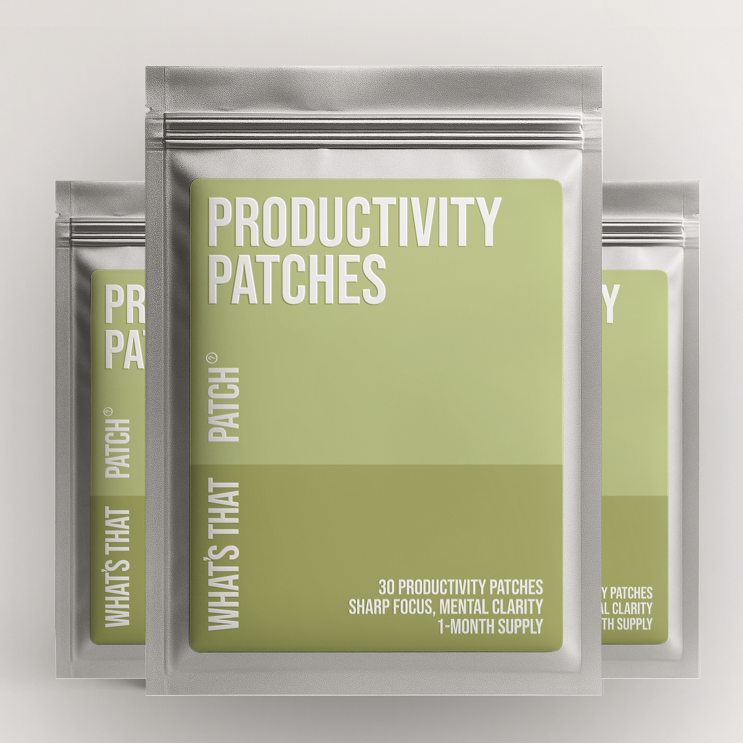 What's That Patch Patch 3 Months PRODUCTIVITY PATCHES