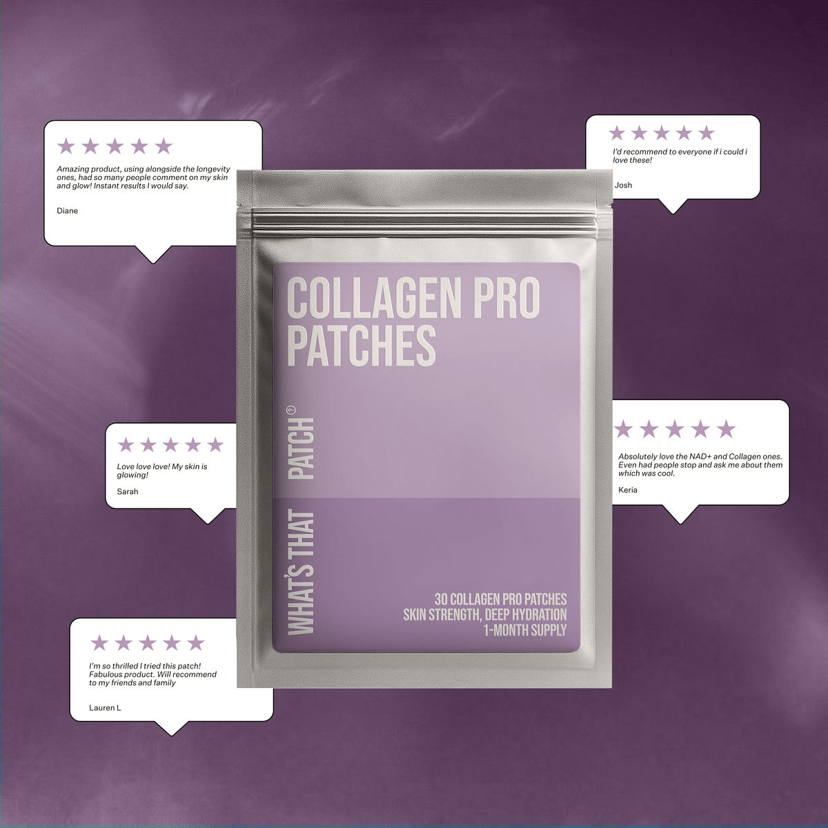 What's That Patch Patch COLLAGEN PRO PATCHES