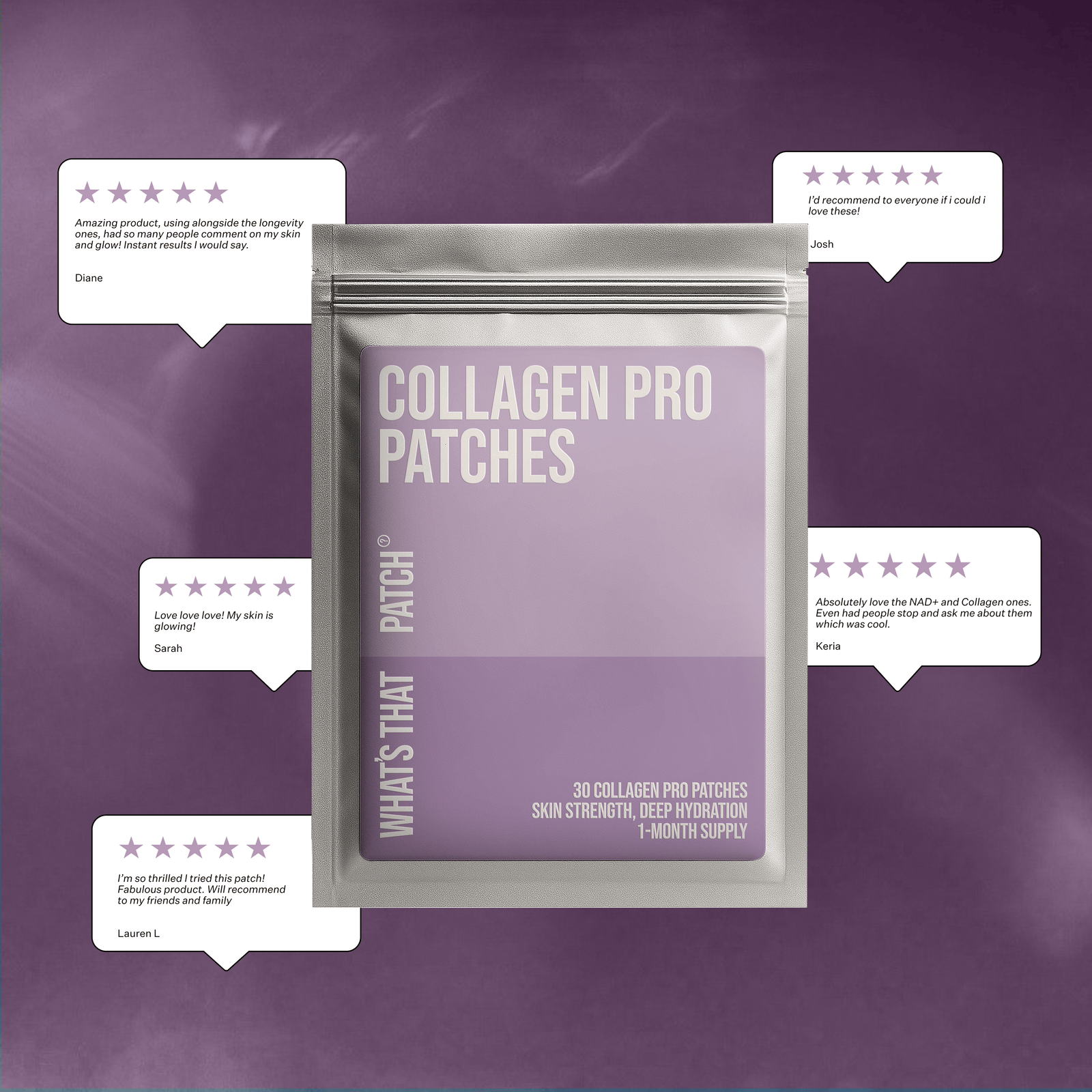 What's That Patch Patch COLLAGEN PRO PATCHES
