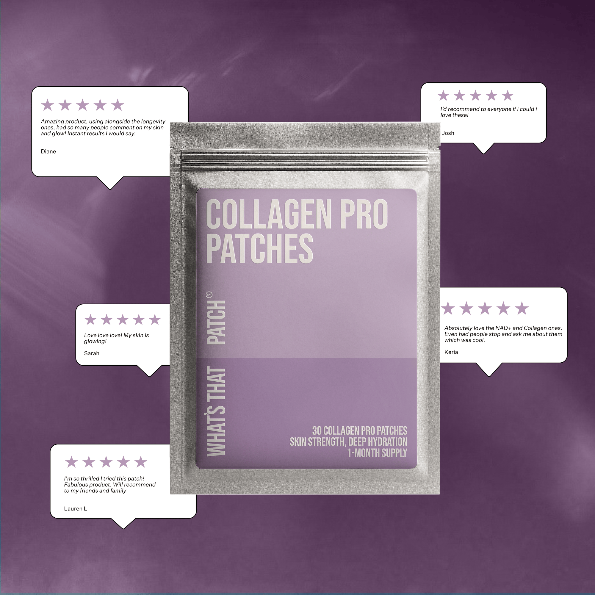 What's That Patch Patch COLLAGEN PRO PATCHES