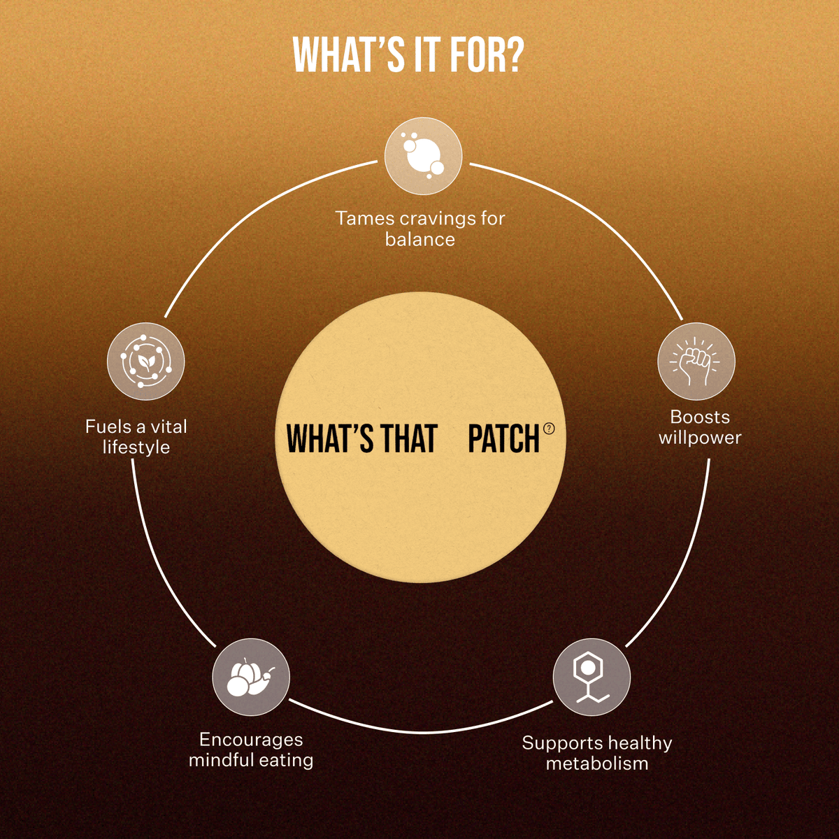 What's That Patch Patch CRAVE CONTROL PATCHES