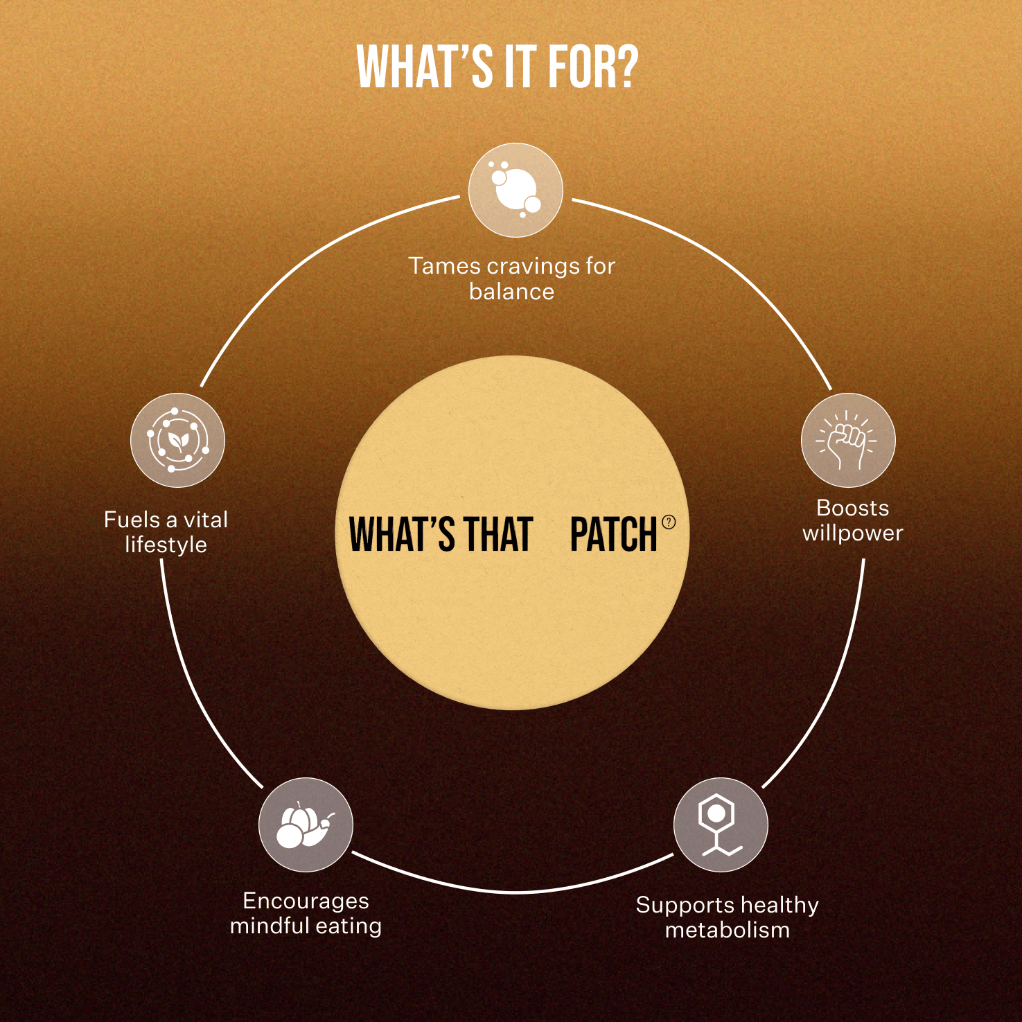 What's That Patch Patch CRAVE CONTROL PATCHES