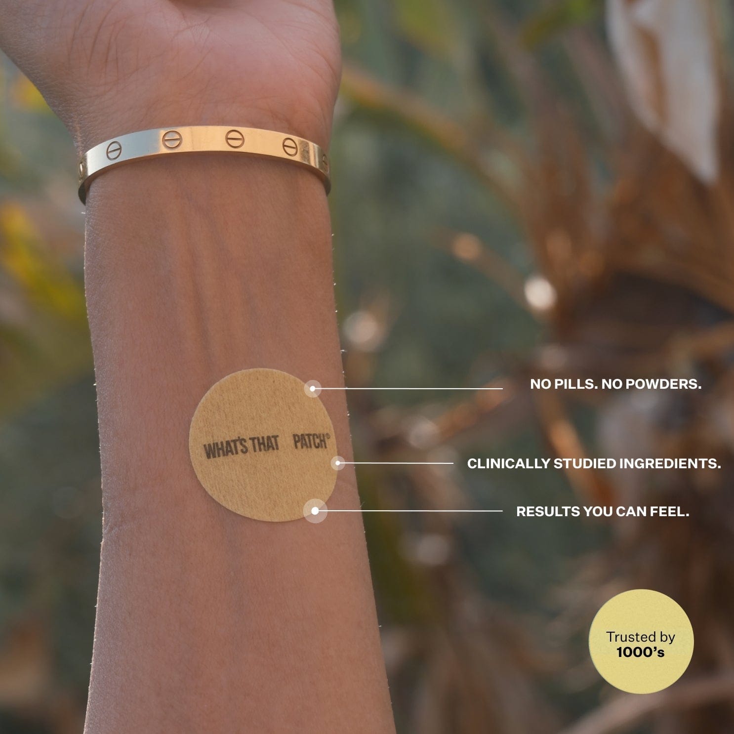 What's That Patch Patch NAD+ LONGEVITY PATCHES